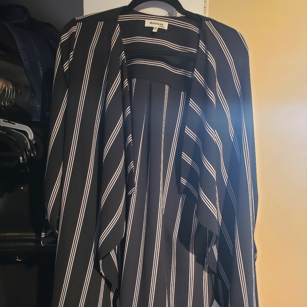 Striped light shirt/jacket